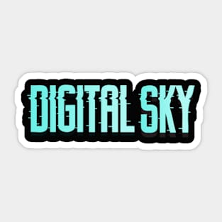 Digital Sky (Large Logo) Sticker